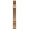 Ekena Millwork 6-in W x 32-in D x 44-in H Balboa Slat Rough Cedar Woodgrain TimberThane Outlooker, Primed Tan OUTUR060X32X44BOA24RCPR - alternate 6
